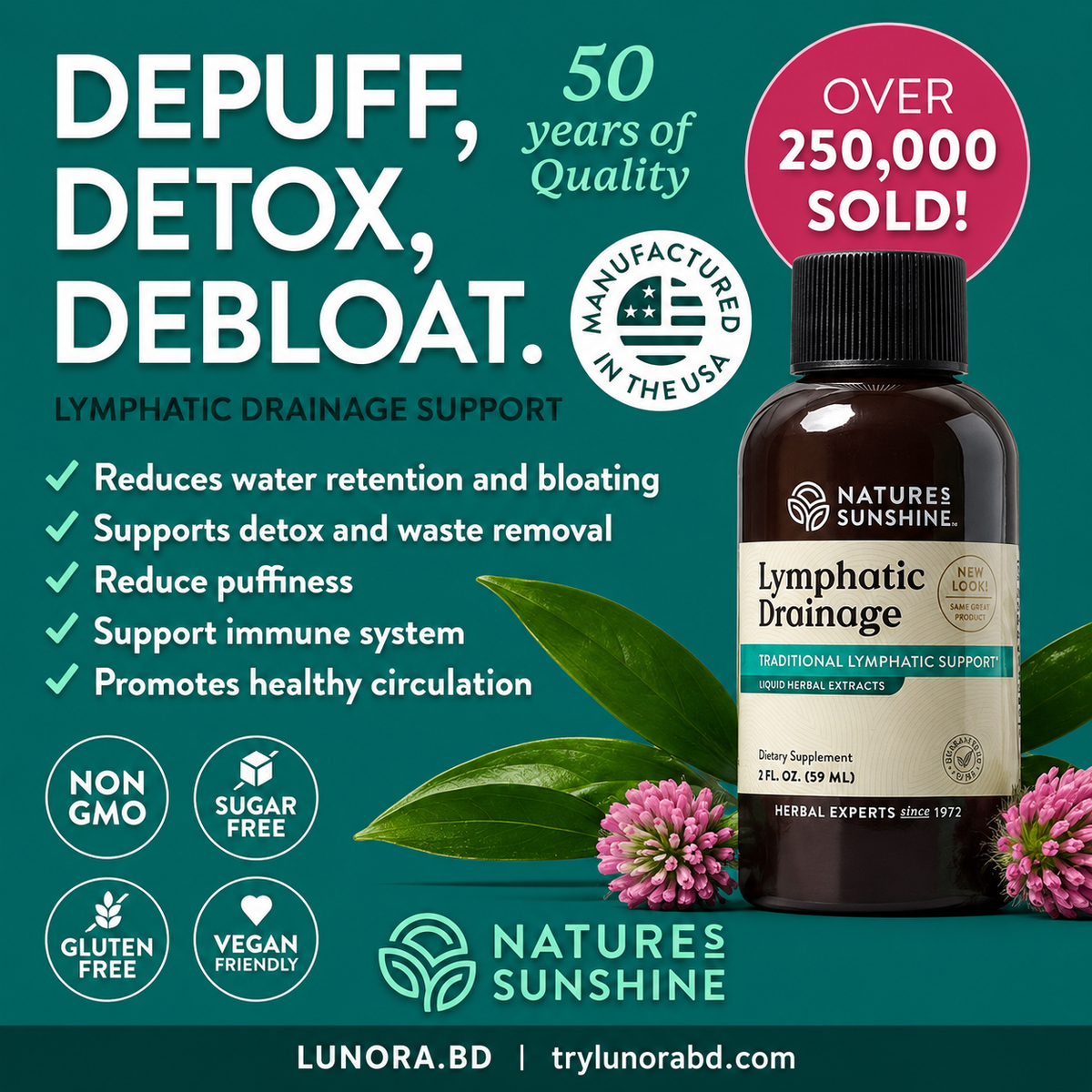 Nature's Sunshine Lymphatic Drainage